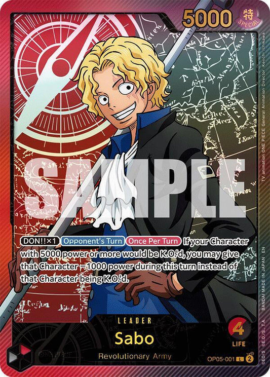 Sabo (SP) - Extra Booster: Anime 25th Collection (EB-02)OP-05-001-L-FOIL