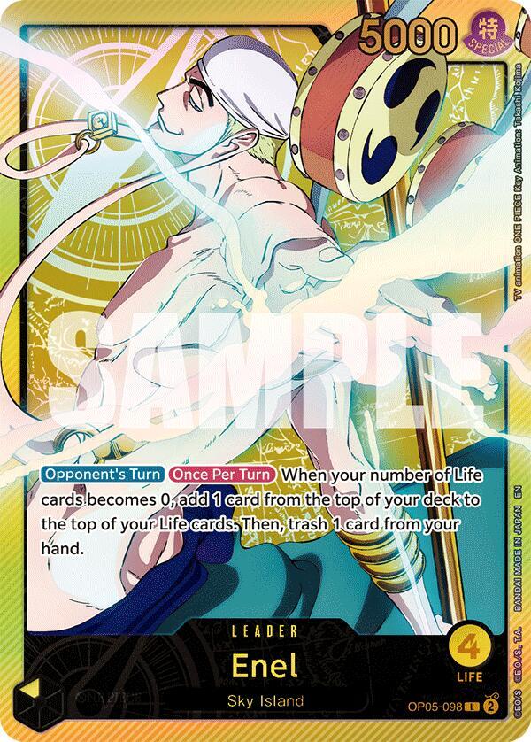 Enel (SP) - Extra Booster: Anime 25th Collection (EB-02)-OP05-098-L-FOIL