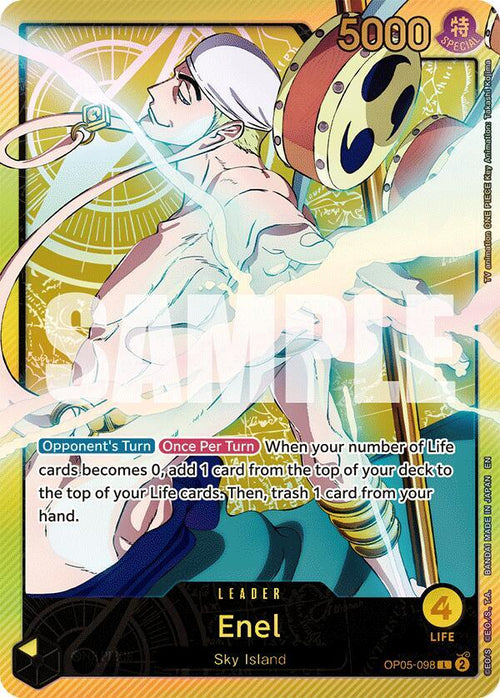 Enel (SP) - Extra Booster: Anime 25th Collection (EB-02)-OP05-098-L-FOIL