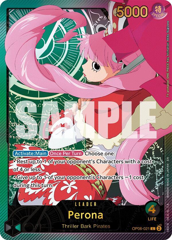 Perona (SP) - Extra Booster: Anime 25th Collection (EB-02)-OP06-021-L-FOIL