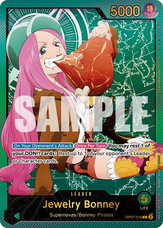 Jewelry Bonney (SP) - Extra Booster: Anime 25th Collection (EB-02)-OP07-019-L-FOIL