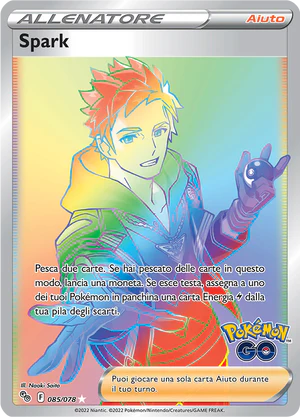 Spark	-	rara segreta	-	Near-meat	-	pokemon go	-	ita	-	full art