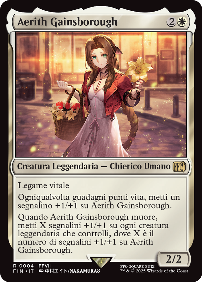 Aerith Gainsborough-R0004-FOIL