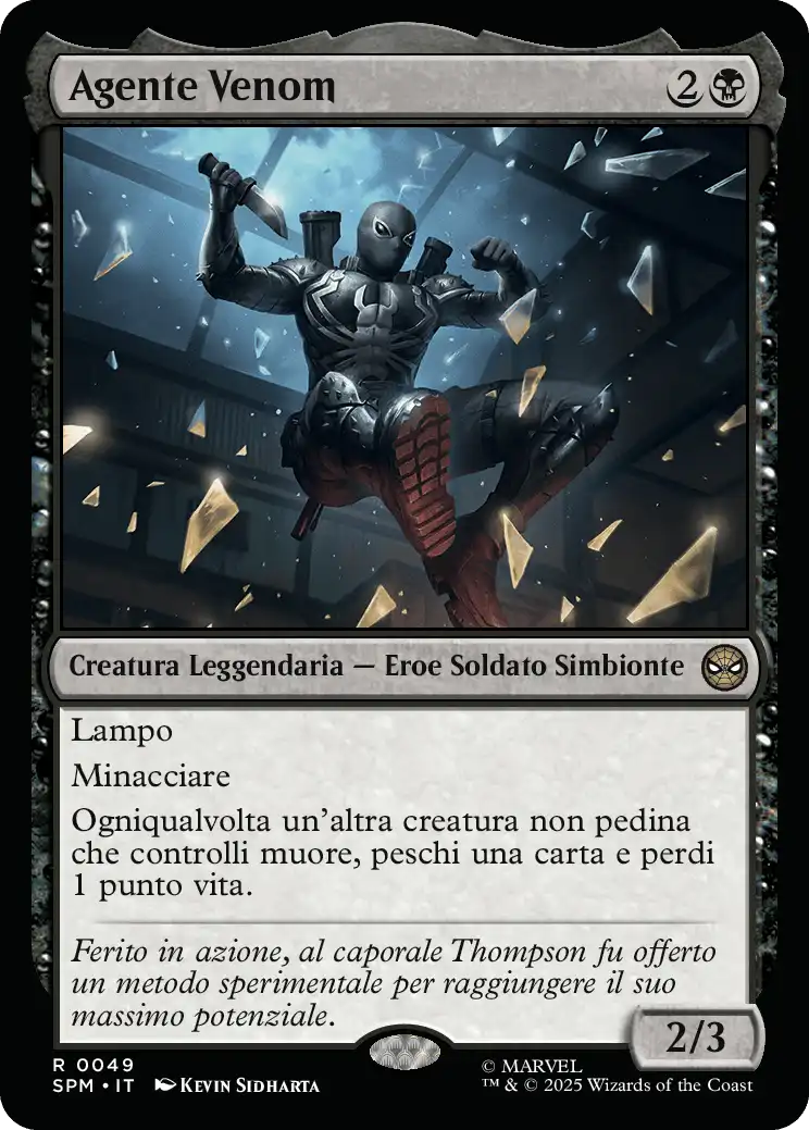 Agente Venom 0049 R FOIL