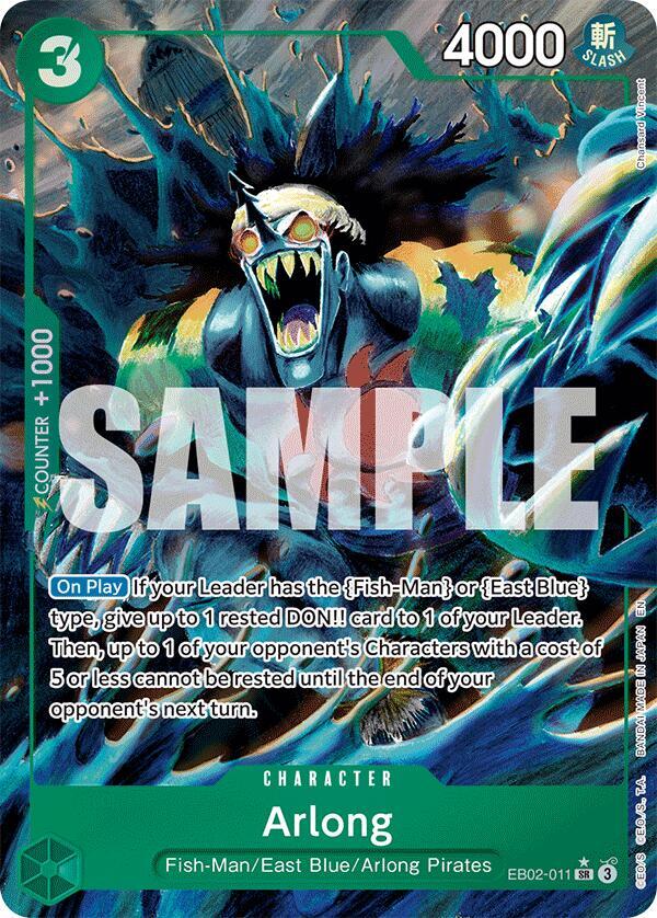 Arlong (Alternate Art) - Extra Booster Anime 25th Collection (EB-02) 011