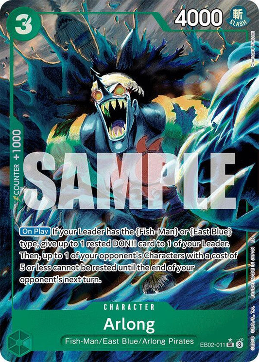Arlong (Alternate Art) - Extra Booster Anime 25th Collection (EB-02) 011