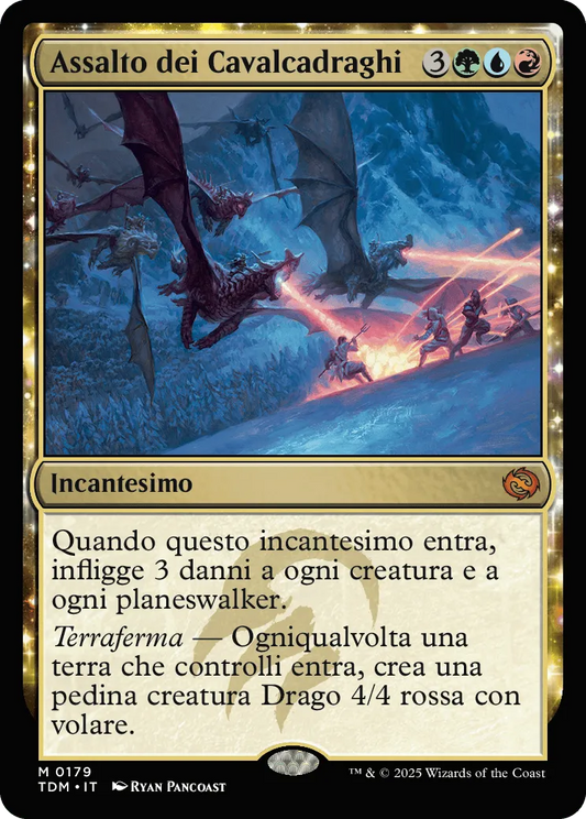 Assalto dei Cavalcadraghi-M0179-FOIL