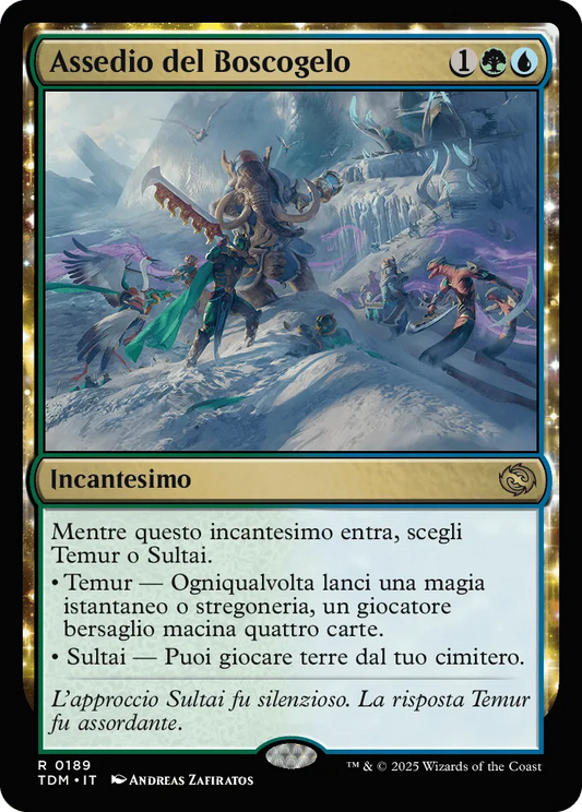 Assedio del Boscogelo-R0189-FOIL