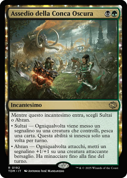 Assedio della Conca Oscura-R0192-FOIL