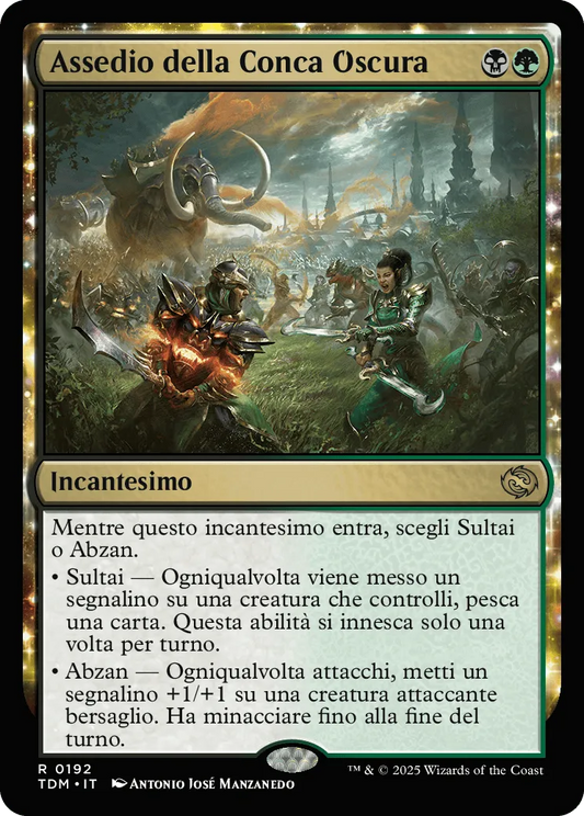 Assedio della Conca Oscura-R0192-FOIL
