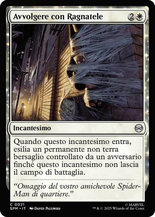 Avvolgere con Ragnatele 0021 C