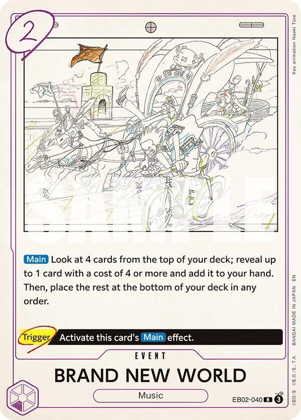 BRAND NEW WORLD - Extra Booster Anime 25th Collection (EB-02) 040 FOIL