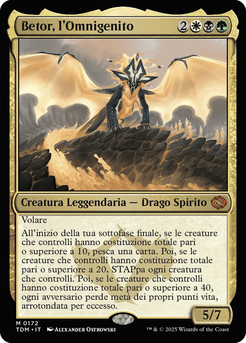 Betor, l'Omnigenito-M0172-FOIL