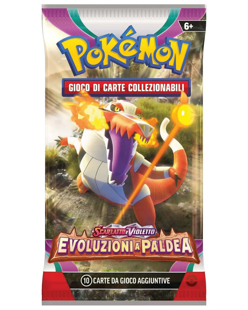 Pokemon-Bustina-Evoluzioni-a-Paldea-10 carte-ita
