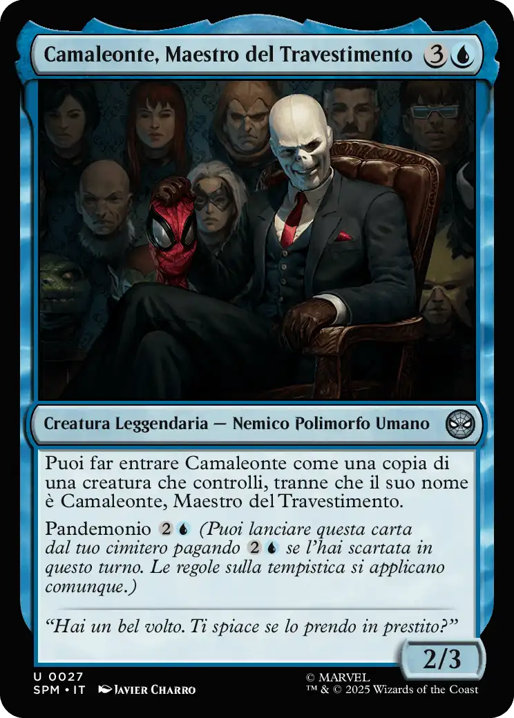 Camaleonte, Maestro del Travestimento 0027 U FOIL