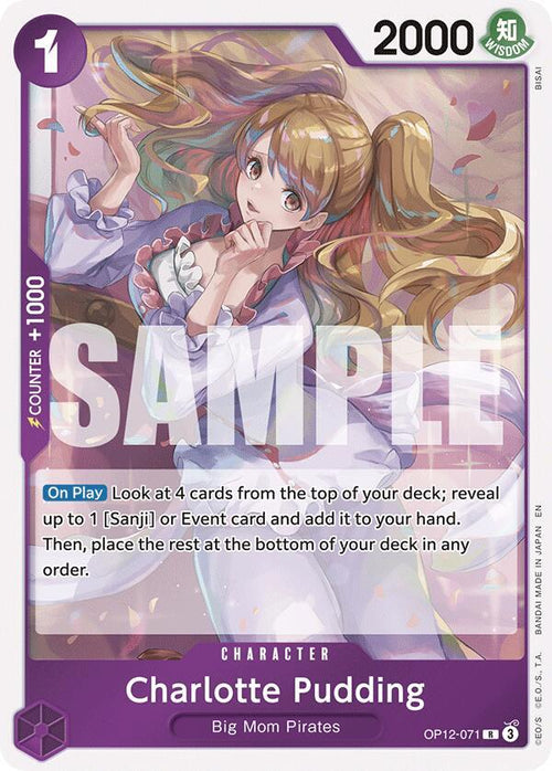 Charlotte Pudding - Legacy of the Master (OP12) 071-Foil