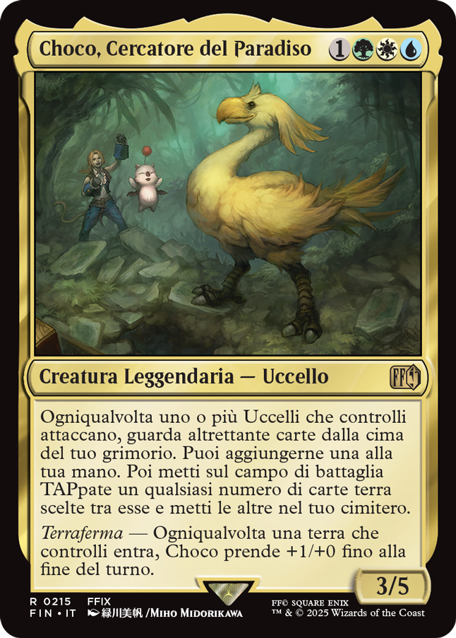 Choco, Cercatore del Paradiso-R0215