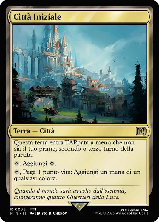Città Iniziale-R0289-FOIL