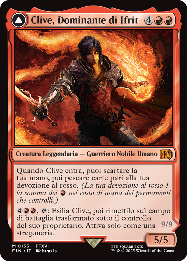 Clive, Ifrit's Dominant-M0133-FOIL