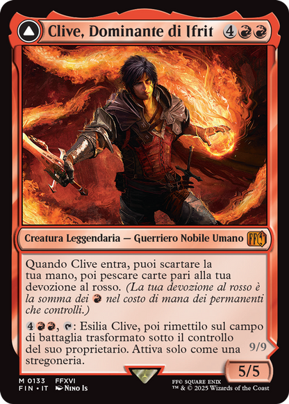 Clive, Ifrit's Dominant-M0133-FOIL