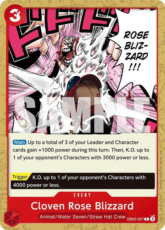 Cloven Rose Blizzard - Extra Booster Anime 25th Collection (EB-02) 007