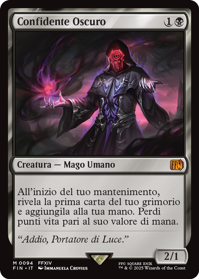 Confidente Oscuro-M0094-FOIL