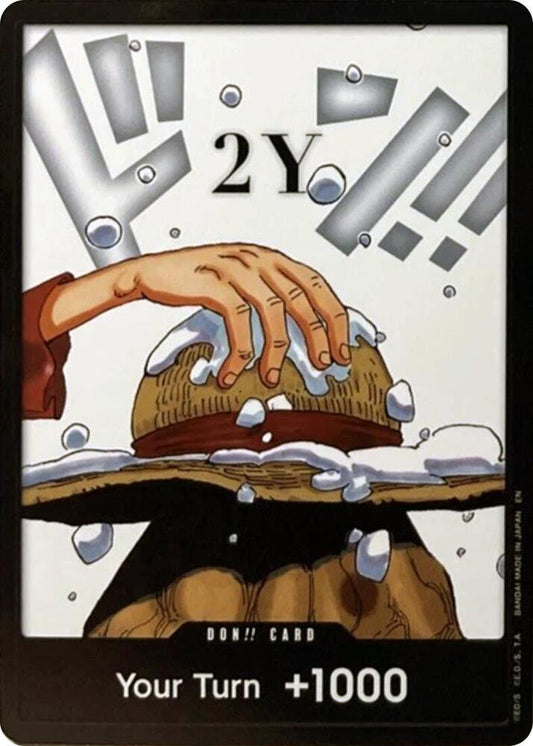 DON!! Card (2Y) (Double Pack Set Vol. 8) - Legacy of the Master (OP12)