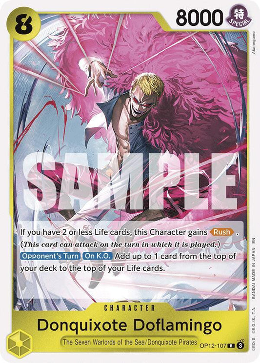 Donquixote Doflamingo - Legacy of the Master (OP12) 107-Foil