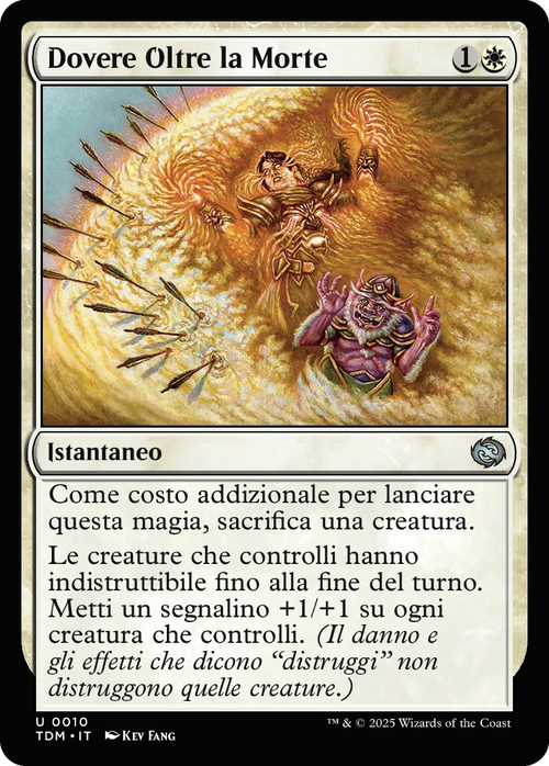 Dovere Oltre la Morte-U0010-FOIL