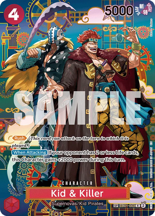 OP14	EB01-003	Kid & Killer	Special Card	Texture Foil (SP)	eng	NM