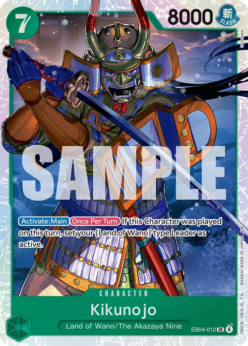 OP14	EB04-012	Kikunojo	Super Rare	Standard Foil	eng	NM