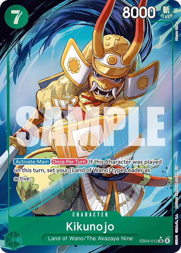 EB04-012 - OP14 - Kikunojo - Near Mint - OP14 - ENG - super rara - Parallel Alt-Art