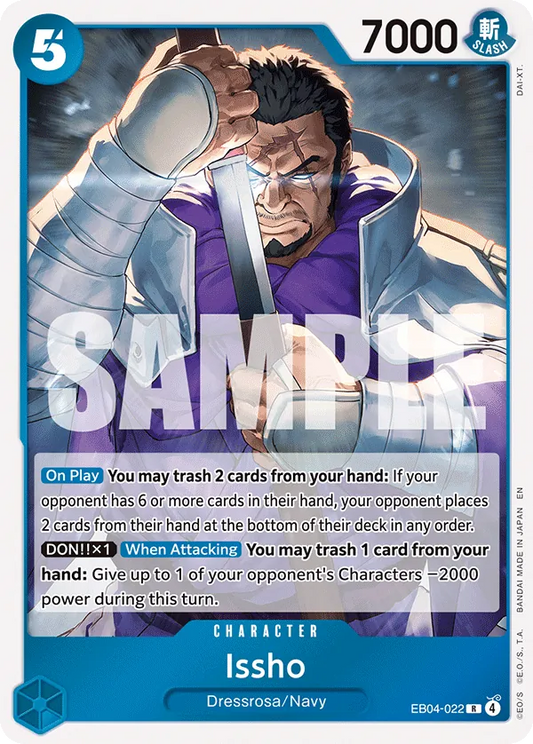 EB04-022 - OP14 - Issho - Near Mint - OP14 - ENG - rara - Standard Foil
