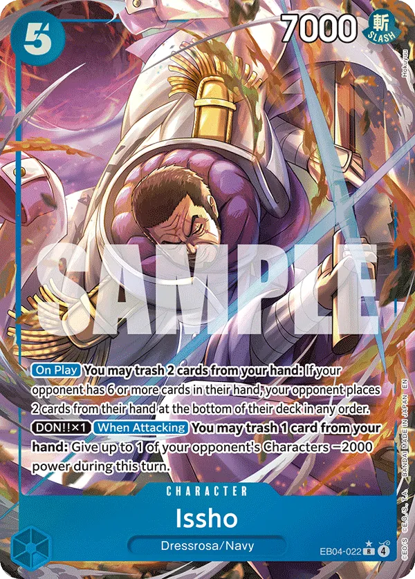 EB04-022 - OP14 - Issho - Near Mint - OP14 - ENG - rara - Parallel Alt-Art