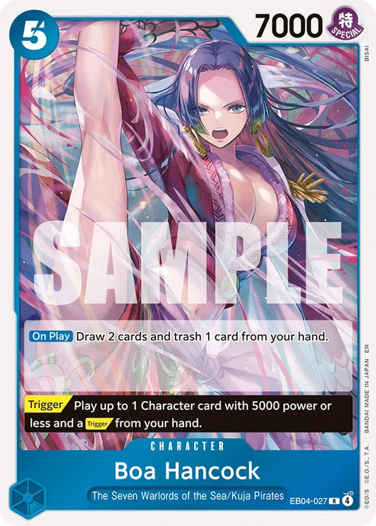 EB04-027 - OP14 - Boa Hancock - Near Mint - OP14 - ENG - rara - Standard Foil