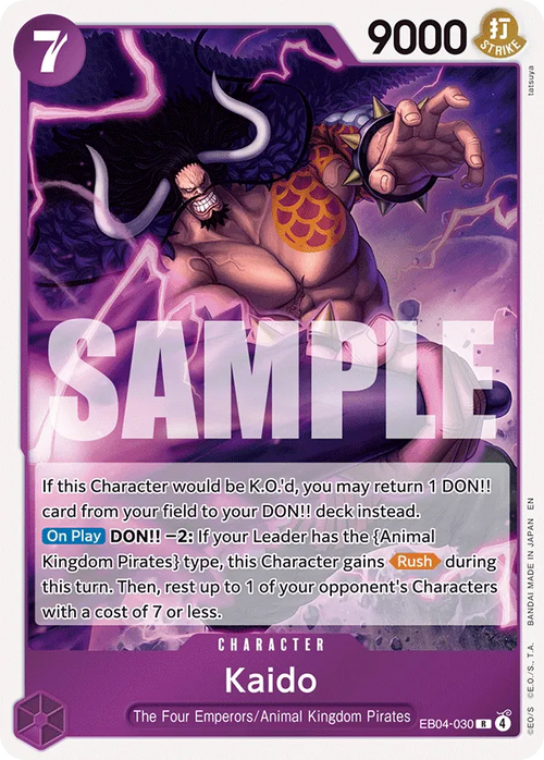 EB04-030 - OP14 - Kaido - Near Mint - OP14 - ENG - rara - Standard Foil