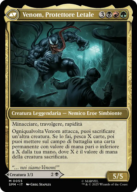 Eddie Brock 055 M FOIL