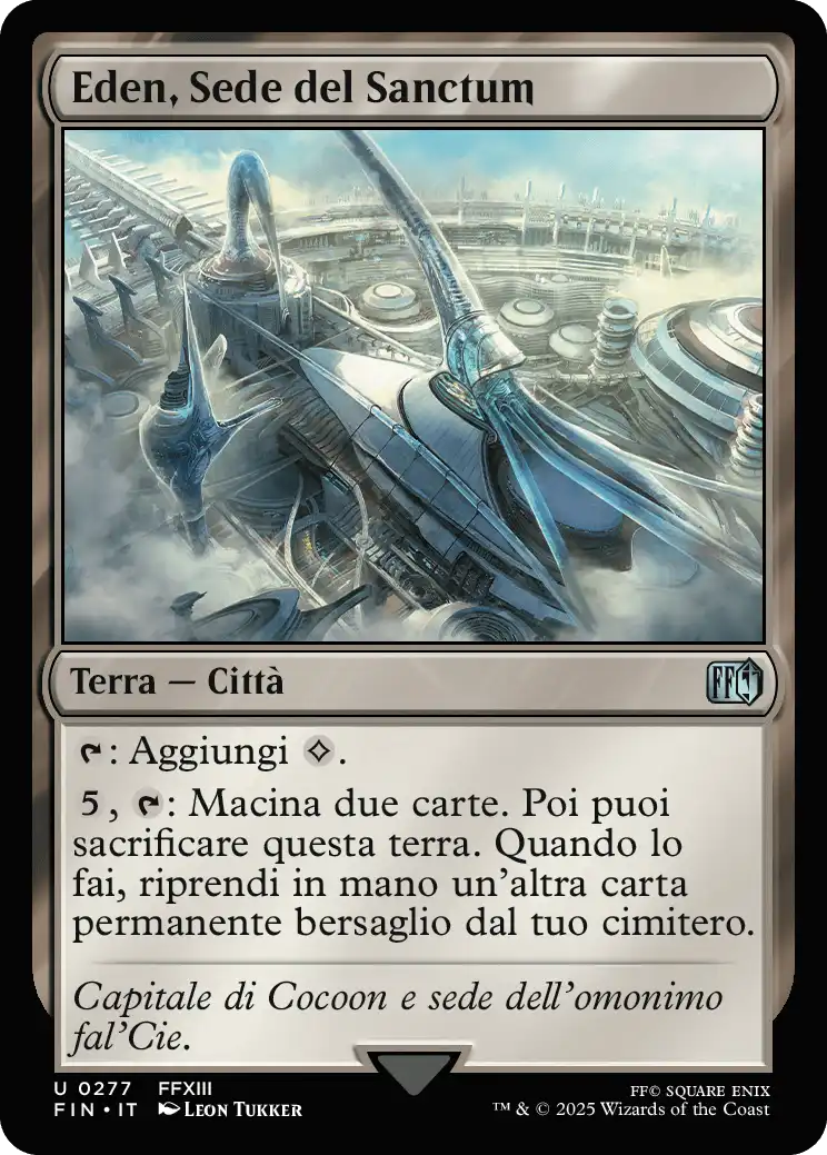 Eden, Sede del Sanctum-U0277
