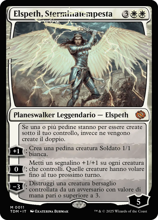 Elspeth, Sterminatempesta-M0011-FOIL