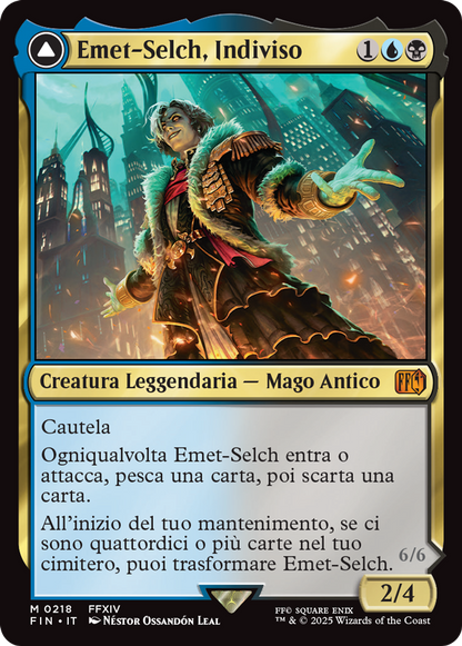 Emet-Selch, Unsundered-M0218-FOIL