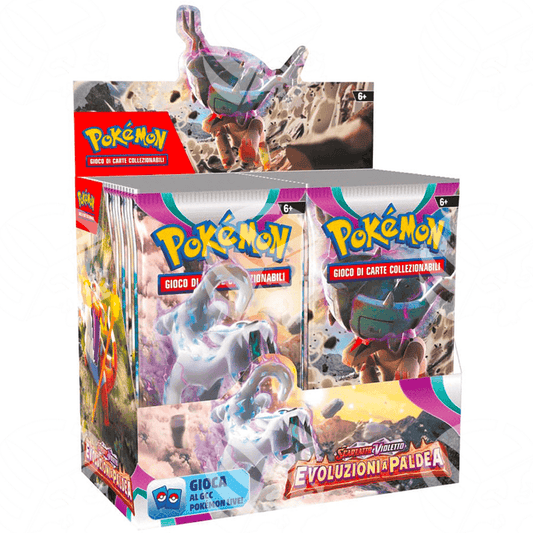 Pokémon Scarlatto e Violetto - Evoluzioni a Paldea - Display 36 Buste ITA