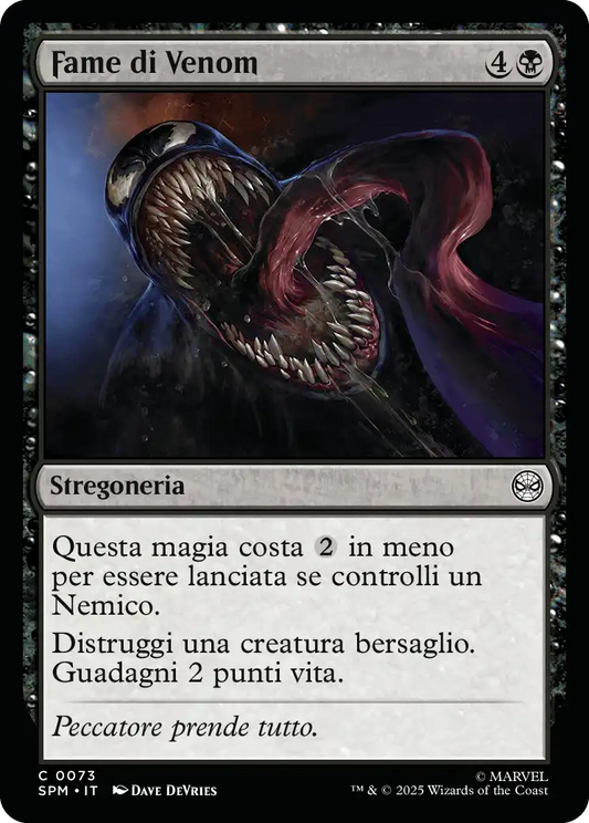 Fame di Venom 0073 C FOIL