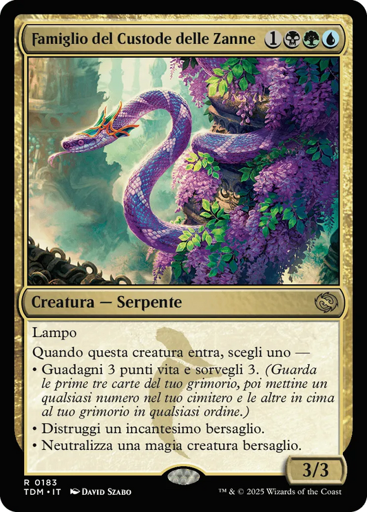 Famiglio del Custode delle Zanne-R0183-FOIL