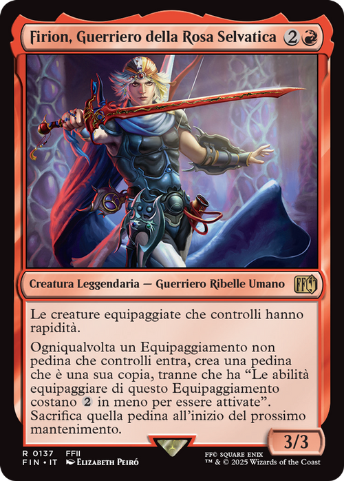 Firion, Guerriero della Rosa Selvatica-R0137