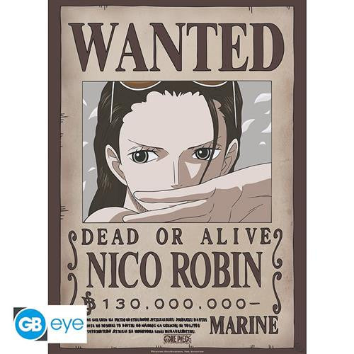 ONE PIECE - POSTER (52X38) - WANTED NICO ROBIN