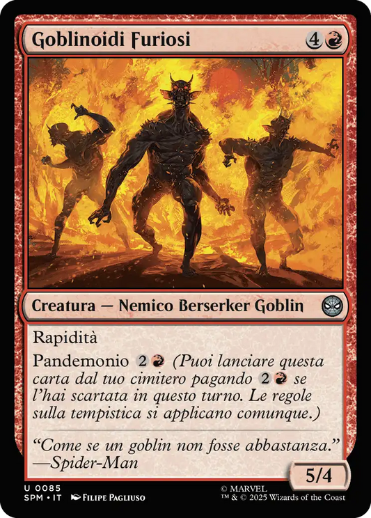 Goblinoidi Furiosi 0085 U FOIL