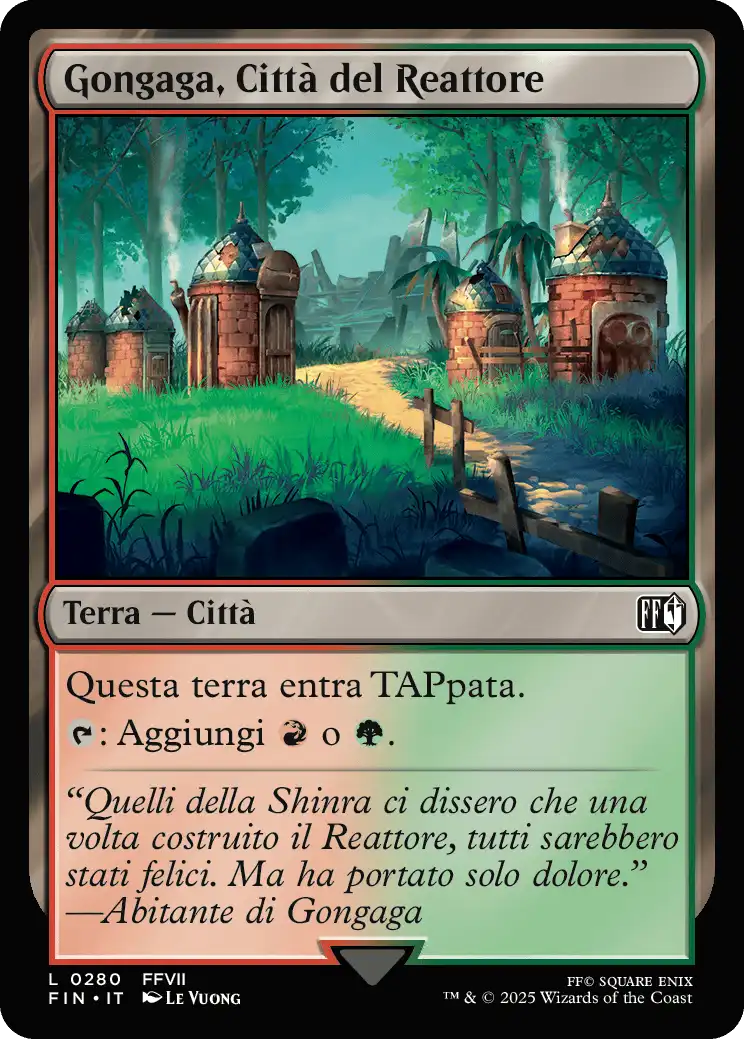 Gongaga, Città del Reattore-L0280