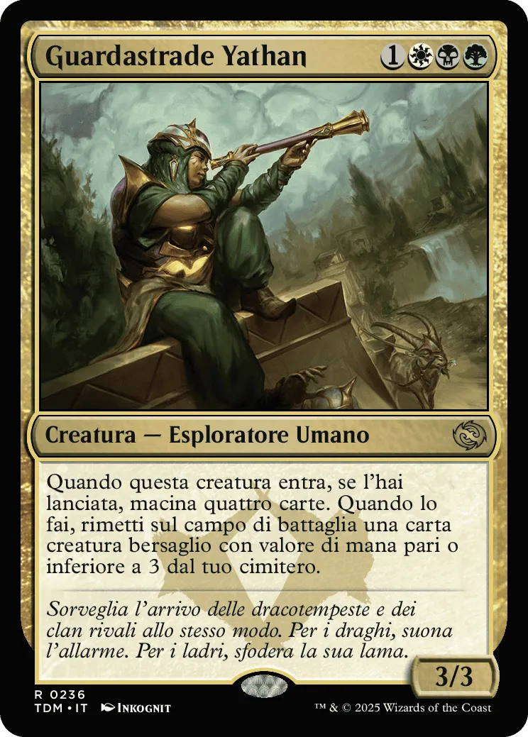 Guardastrade Yathan-R0236-FOIL