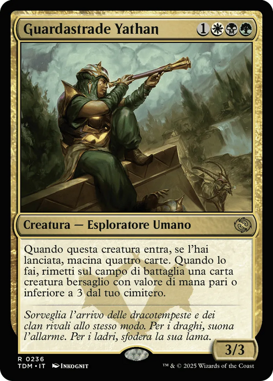 Guardastrade Yathan-R0236-FOIL