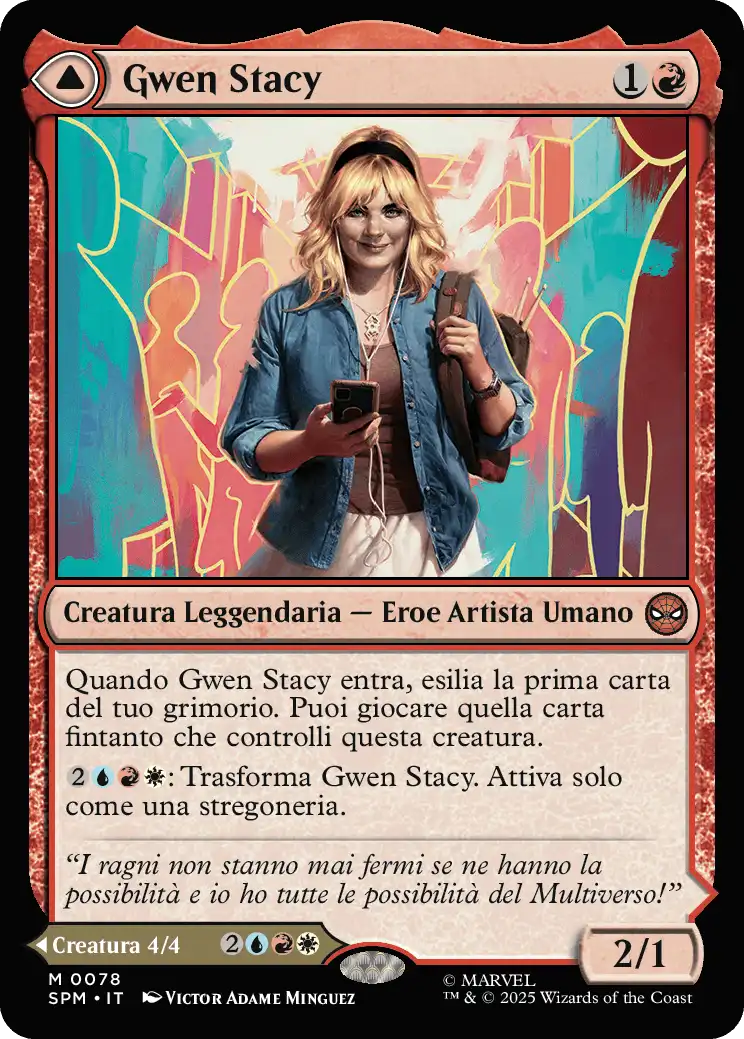 Gwen Stacy 0078 M FOIL